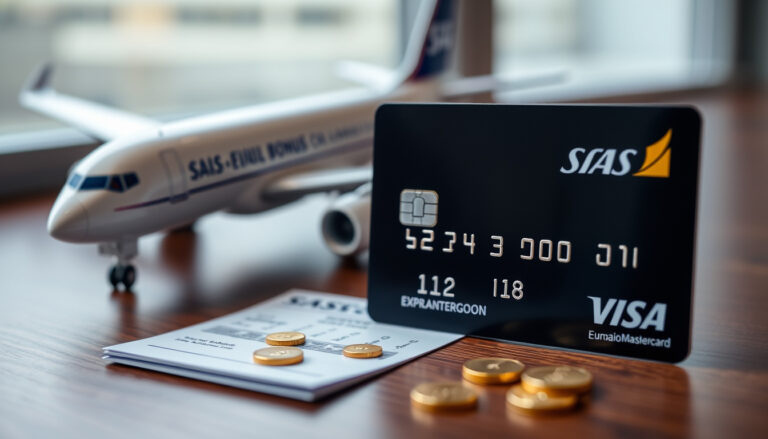 SAS EuroBonus Mastercard – fordeler, poeng og vilkår